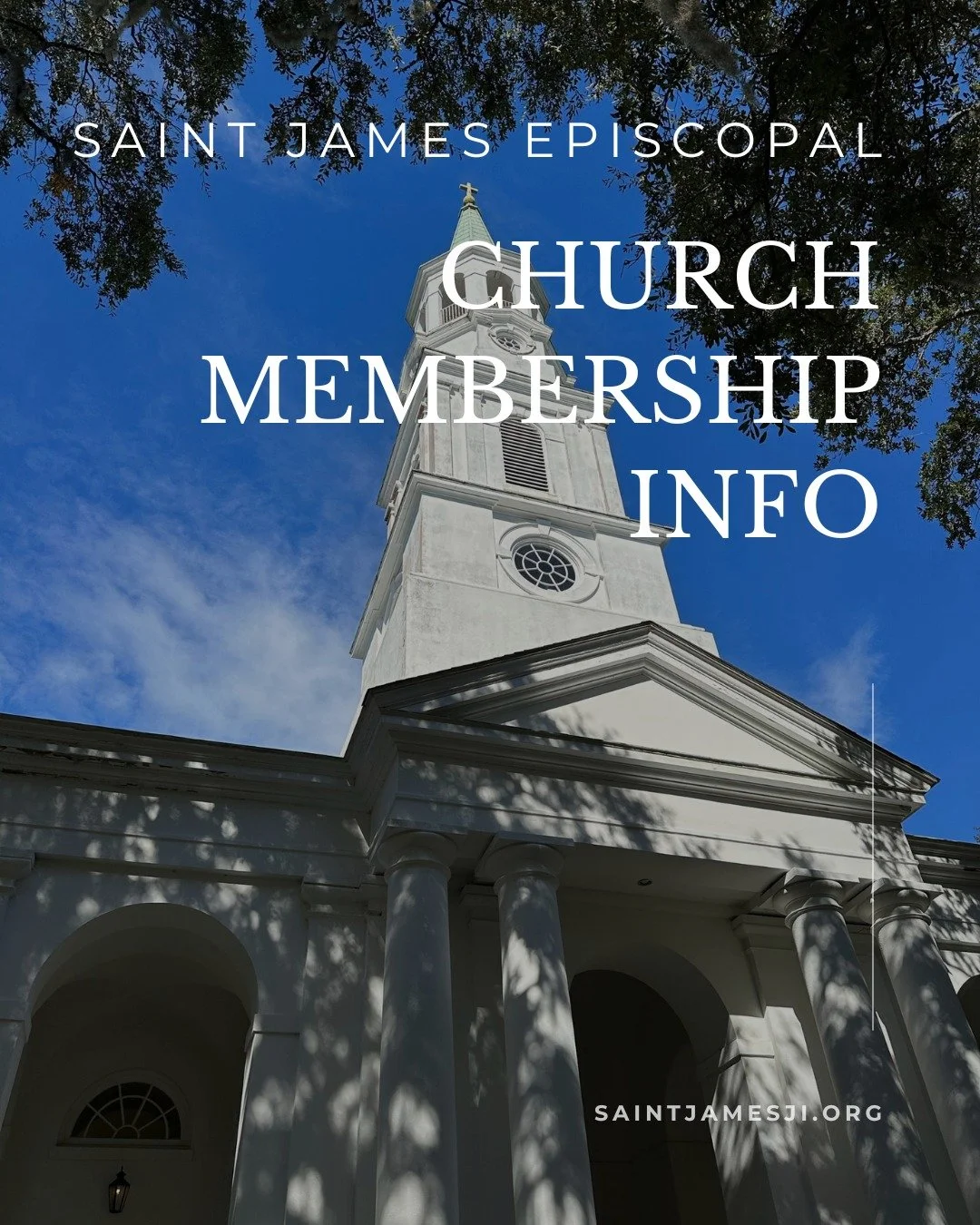 ⛪️ Thinking About Joining Saint James? ⛪️

We'd love to have you as part of our church family! Becoming a member is simple and welcoming.

If you're interested in becoming a member, we have a Membership Information Form available.

It's a simple way 