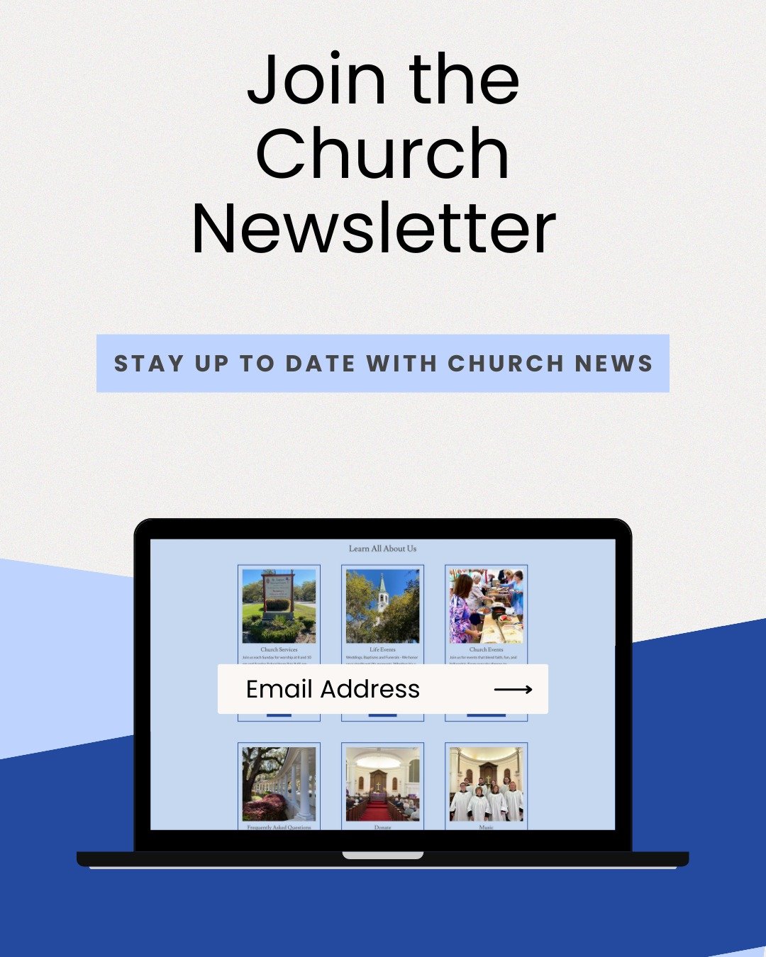 📨 The easiest way to stay connected 📨

Our weekly newsletter brings all the news, events, and announcements from Saint James right to your inbox. No searching social media, no missing important dates - just one email every week with everything you 