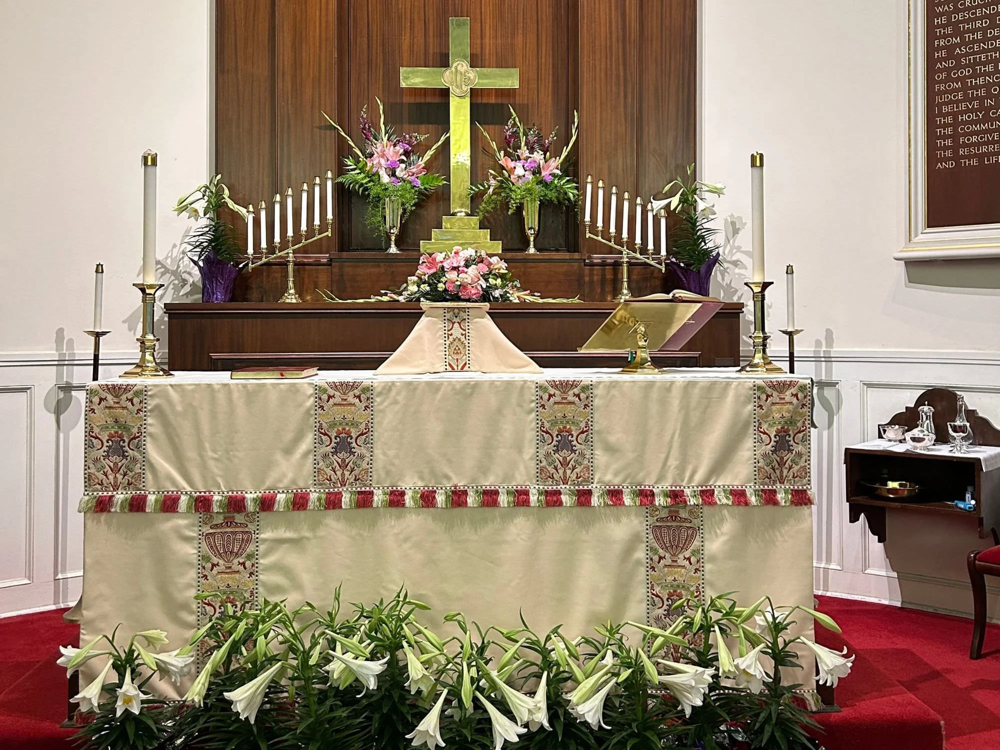 beautiful church altar