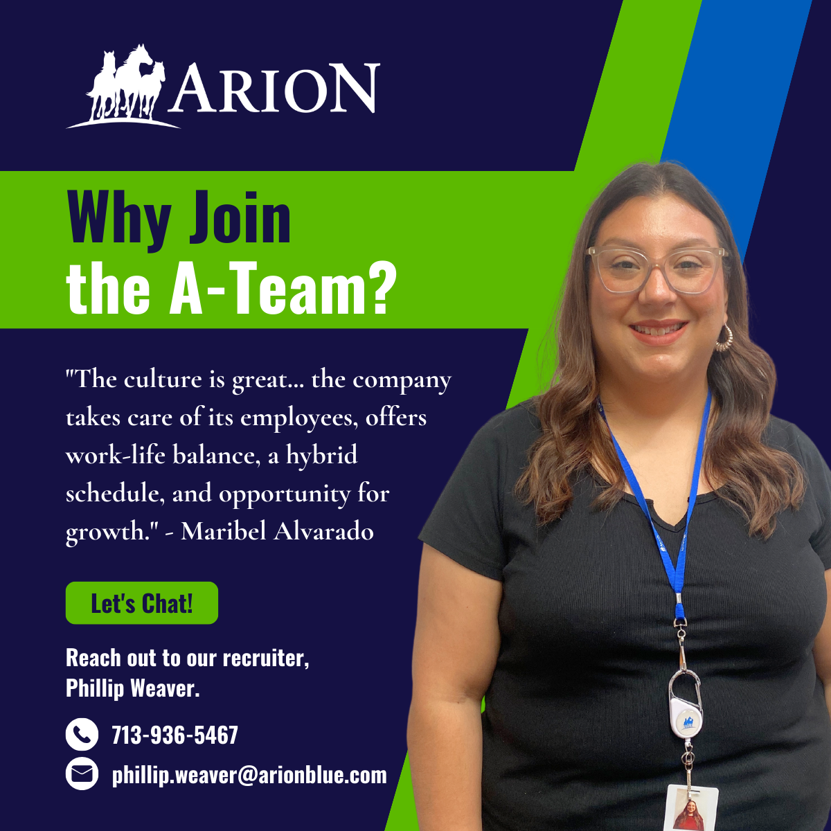 Maribel Alvarado_Why Join the A-Team_Arion.png