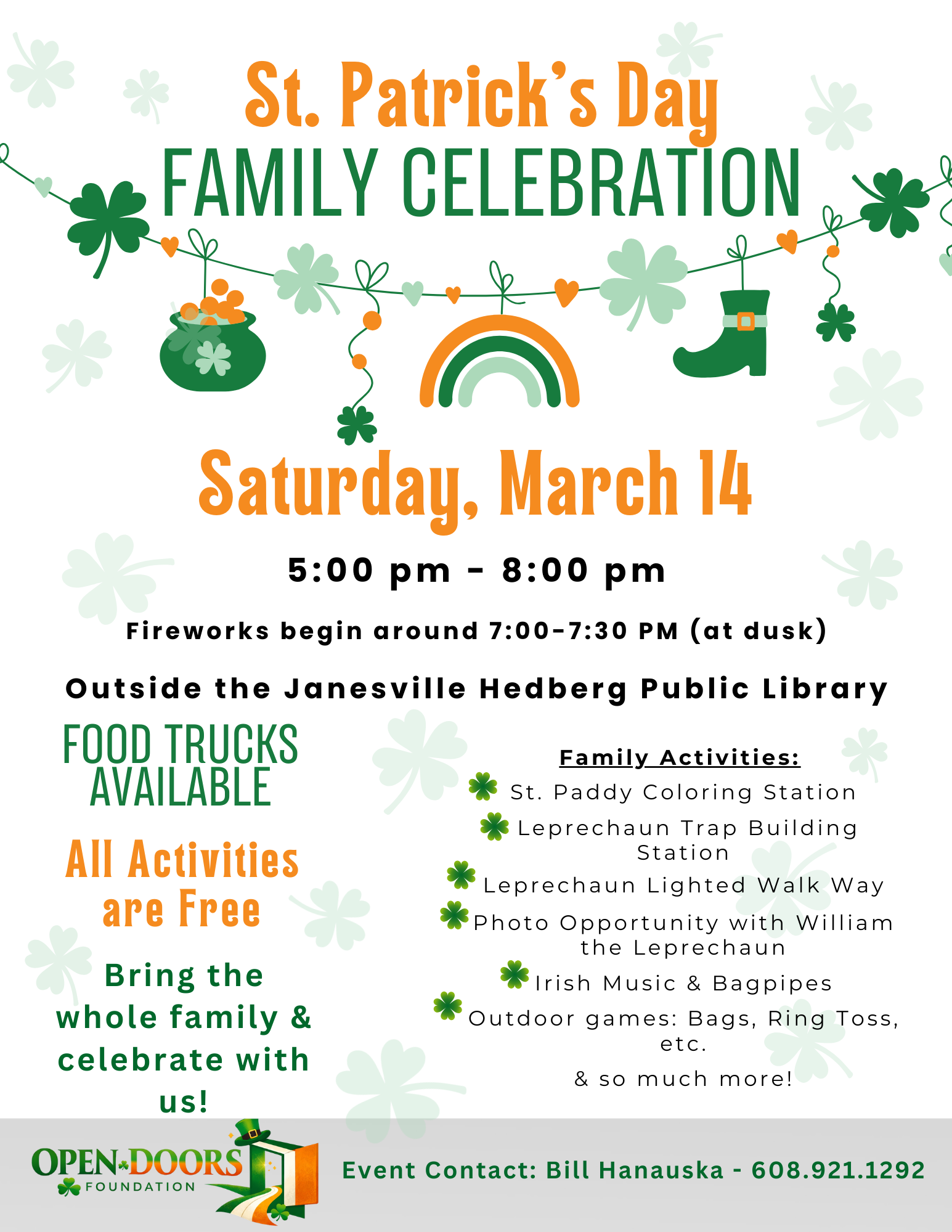 St. Patrick’s Day Celebration