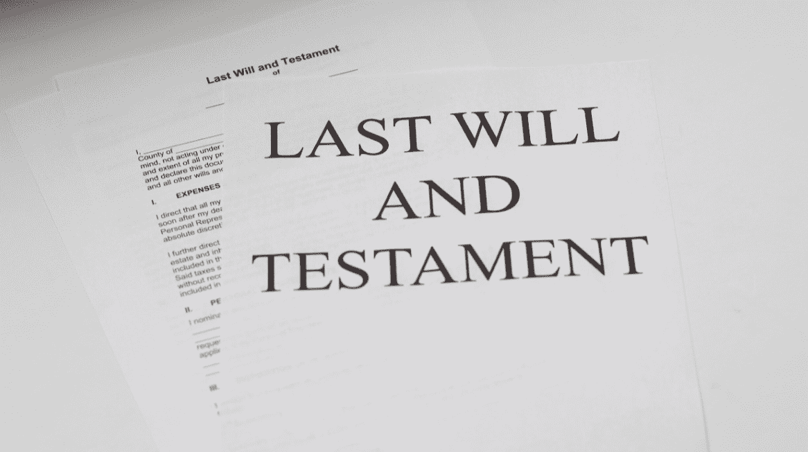 last will and testament document notarization