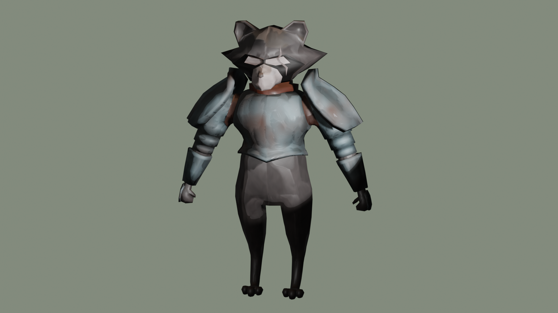 Textured render in Blender