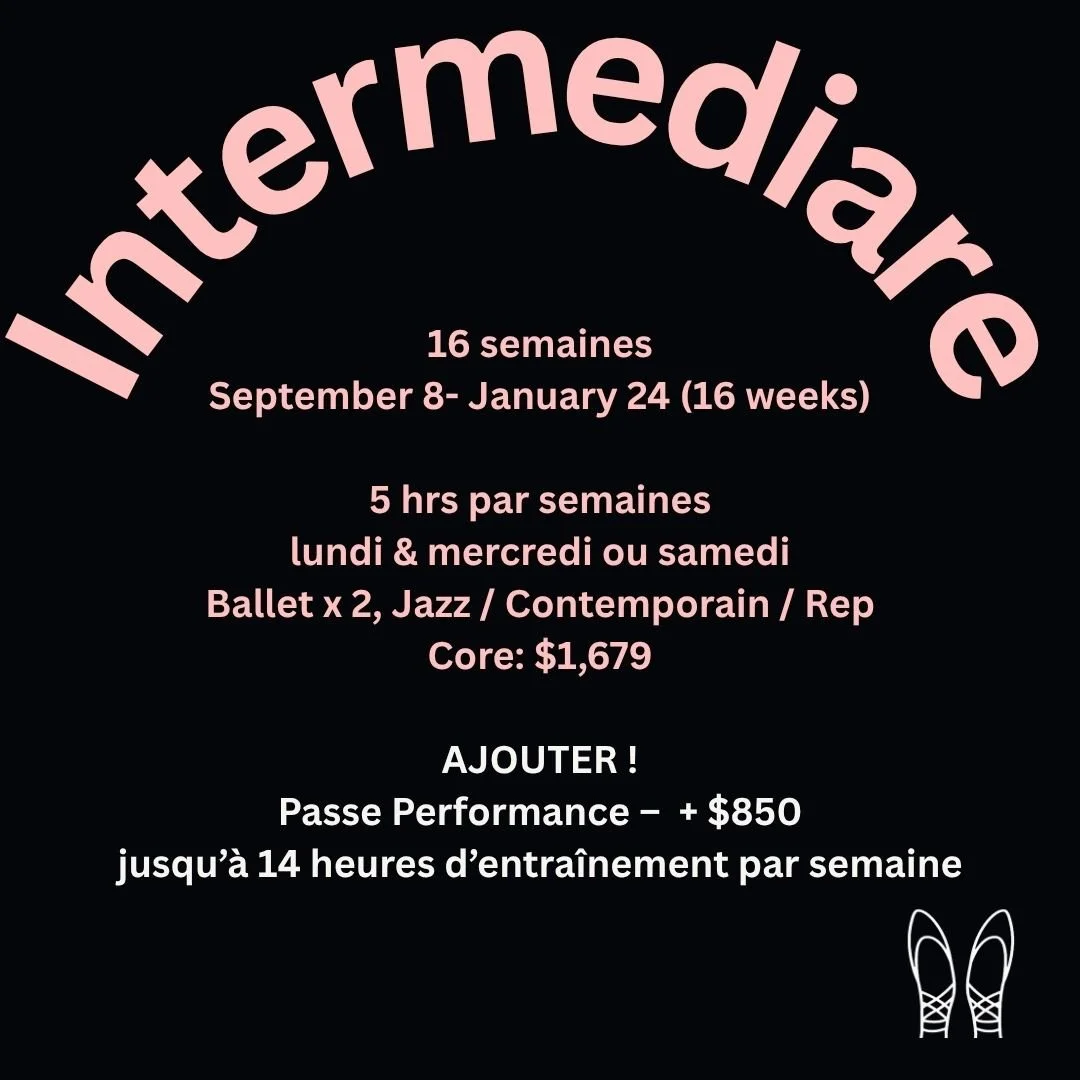 INTERMEDIÈRE PERFORMANCE