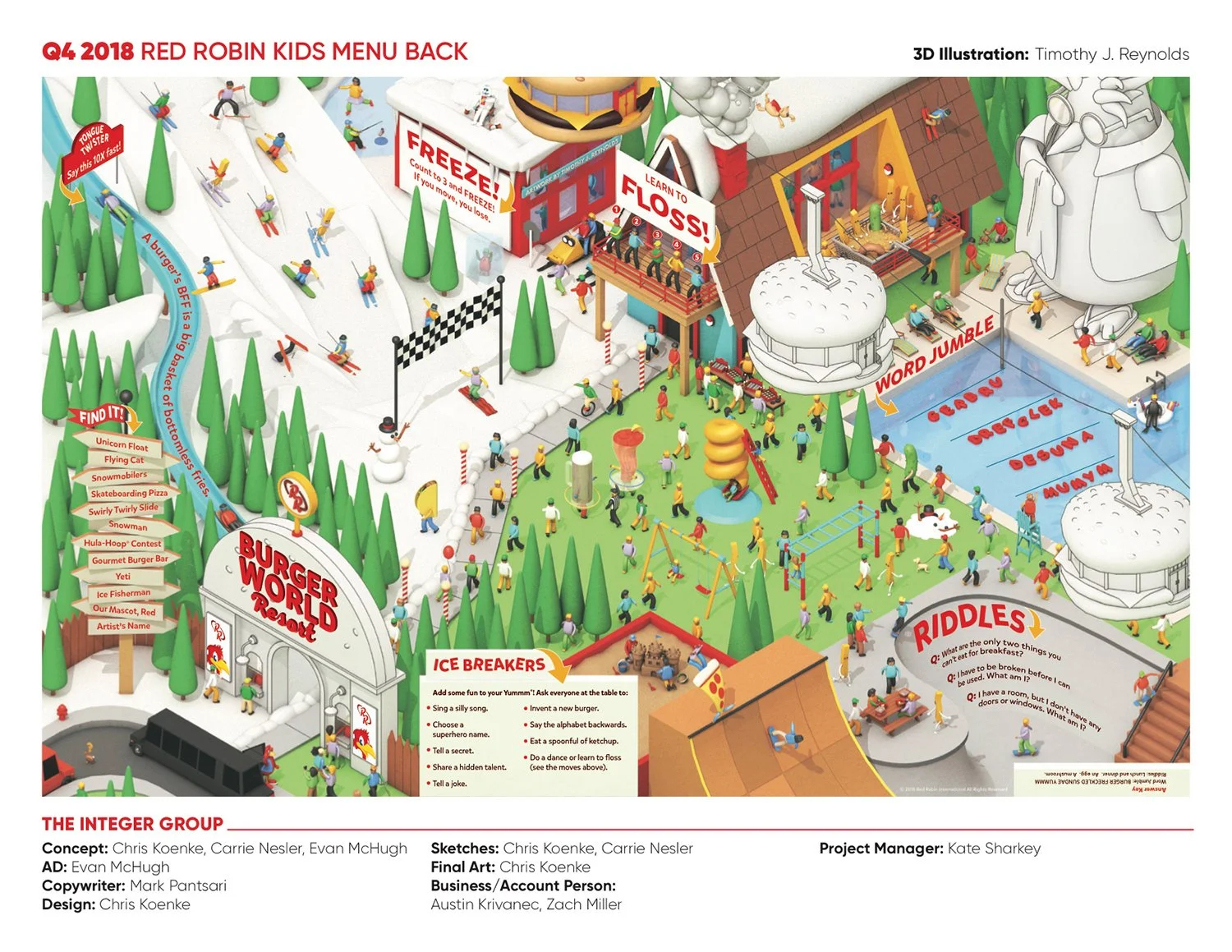 Red Robin (Kid Menus) — TIMOTHY J. REYNOLDS