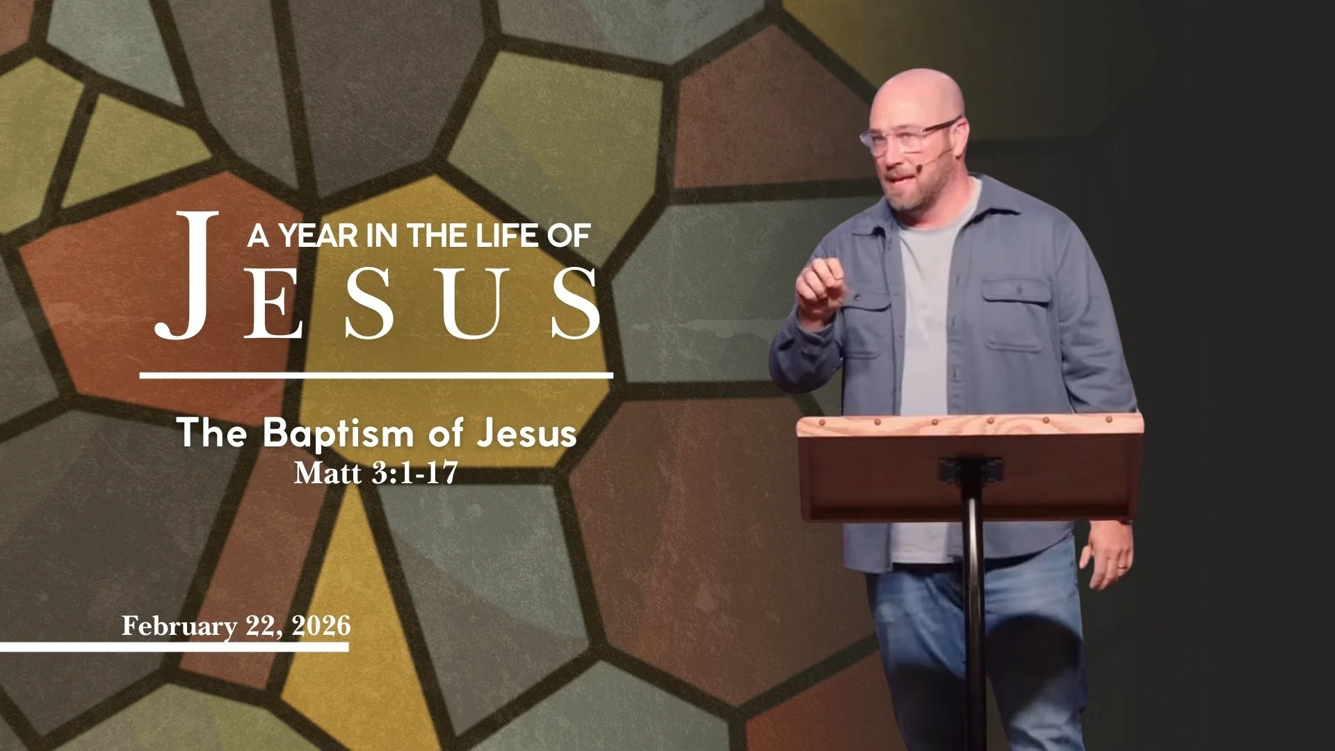 Week 3 | The Baptism of Jesus