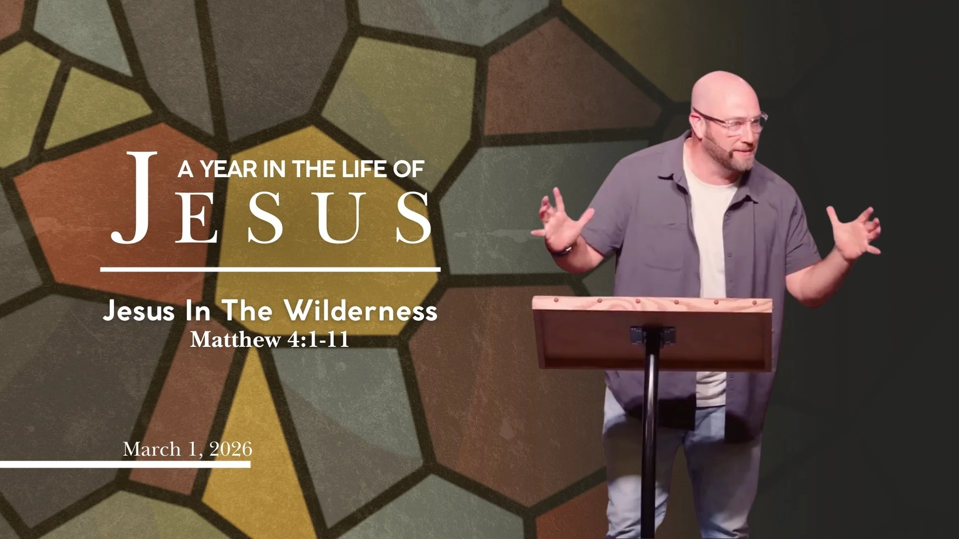 Week 4 | Into the Wilderness with Jesus