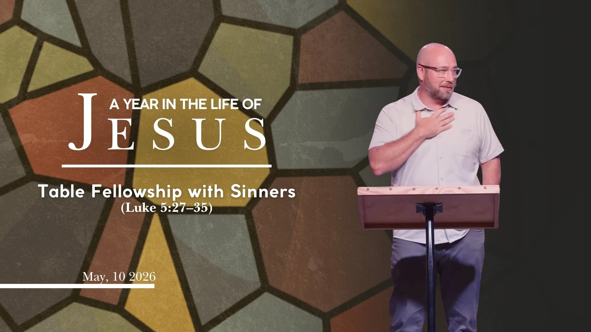 Week 12: Table Fellowship With Sinners