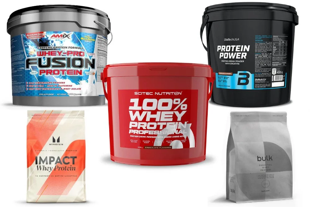 Las Mejores Whey Protein de 5kg