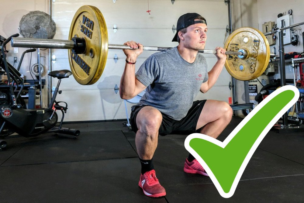 Cómo hacer Sentadilla con barra correctamente