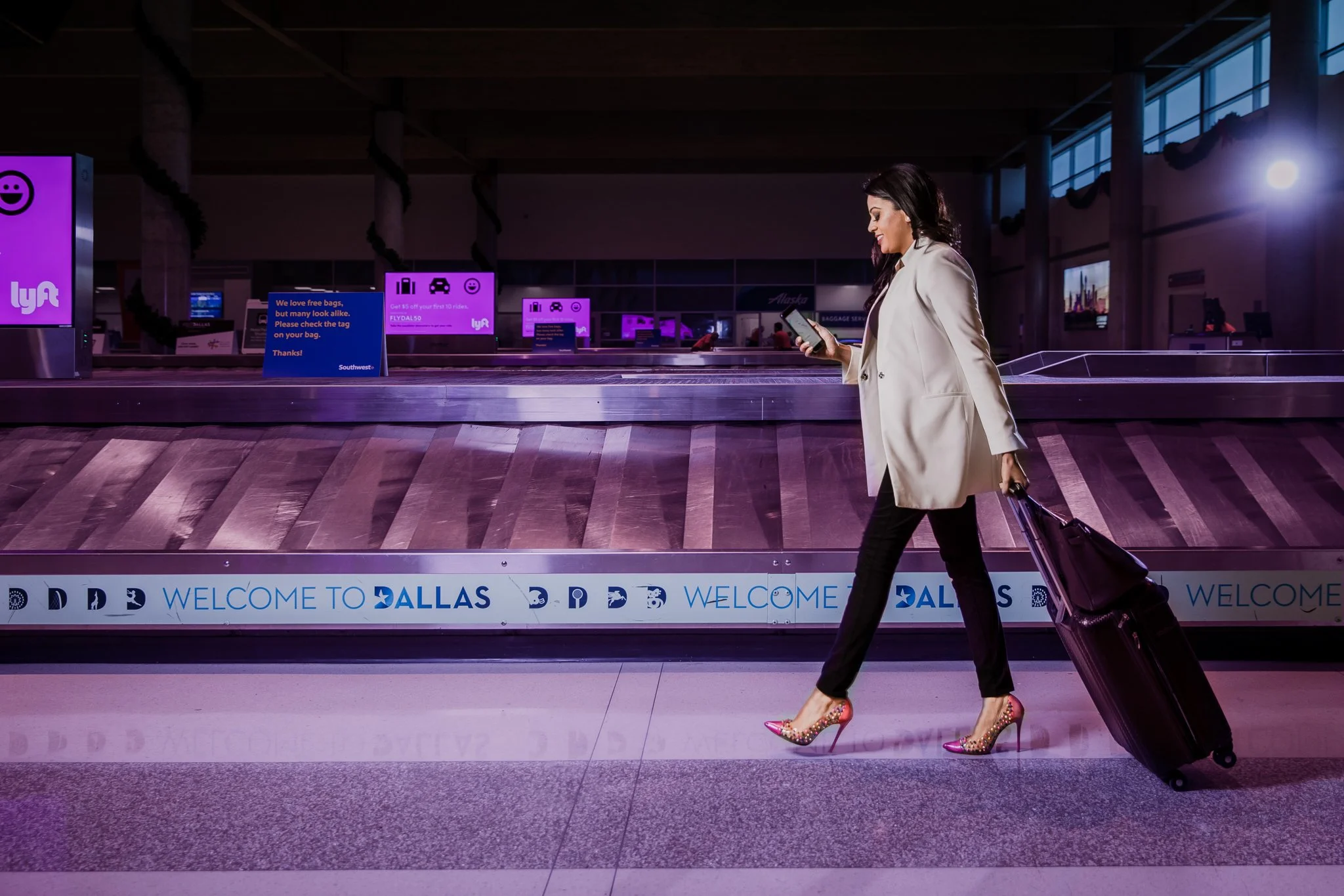 On-Demand Elegance: Lyft x Modern Luxury Campaign Shoot