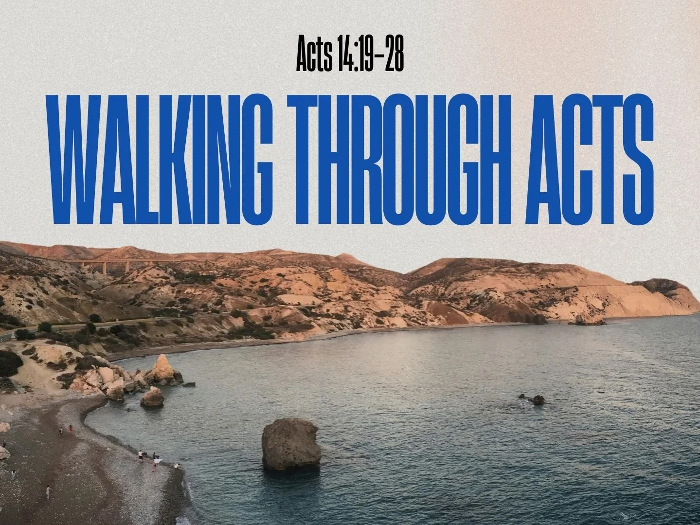 Walking Through Acts