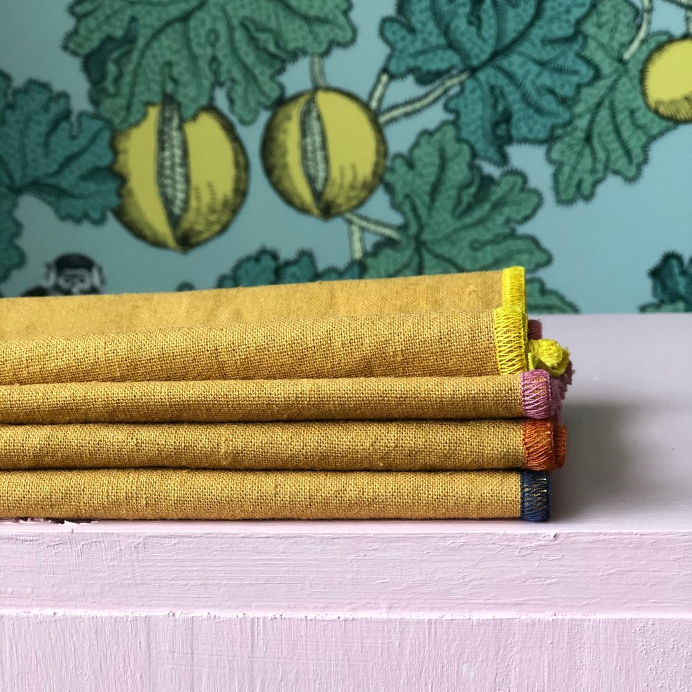 Maia LaPierre Cotton-Linen blend napkins | $36 +