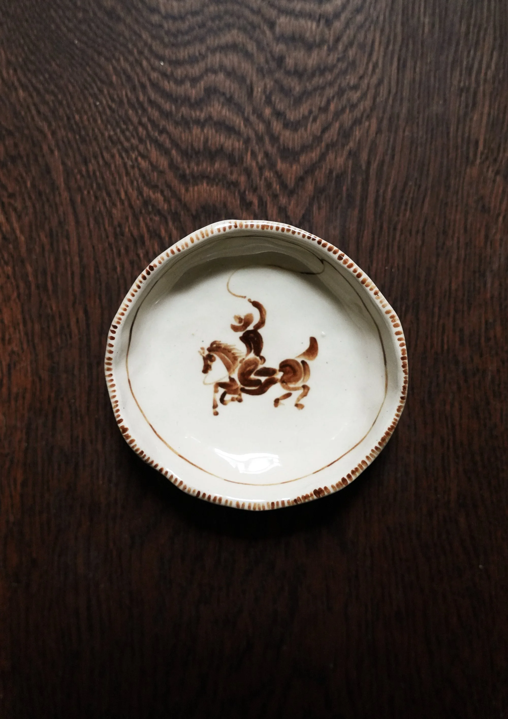Round Up Cowboy Ring Dish