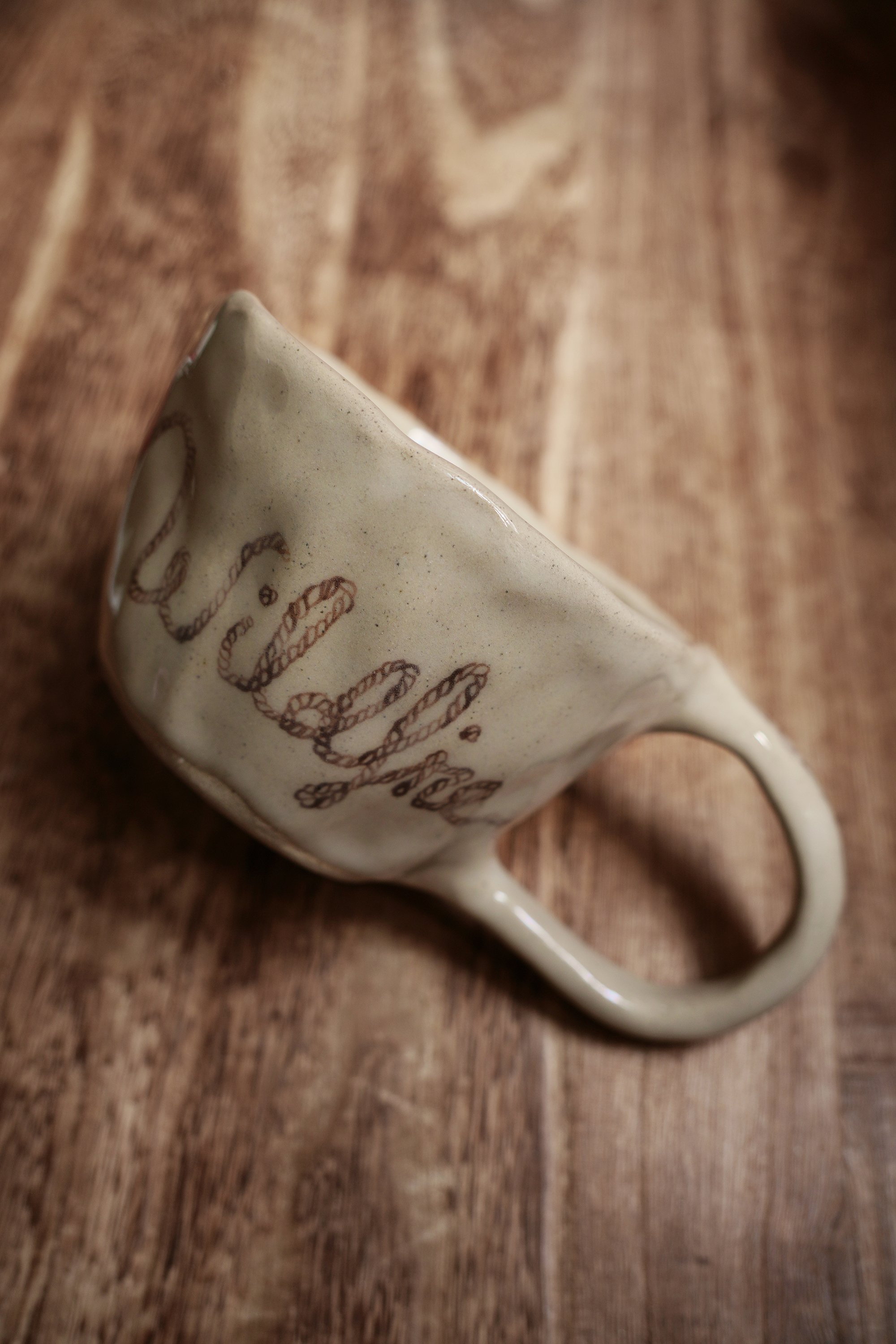 'Love Like Wildfire' Rope Mug