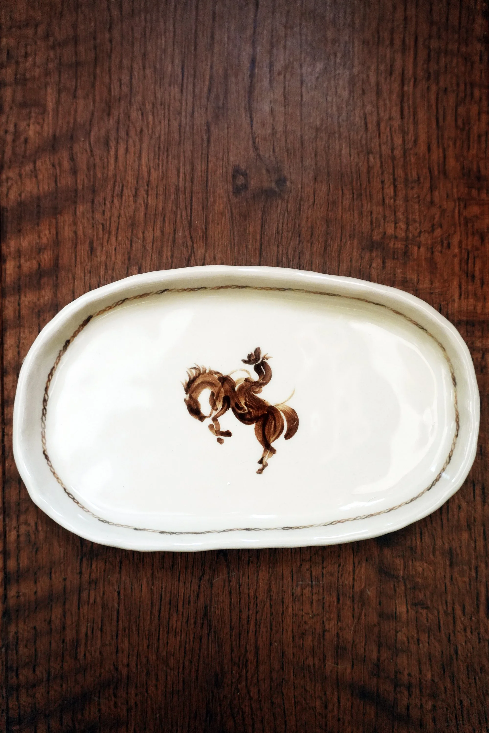Cowboy Bucking Horse Ceramic by Curious Common.jpg