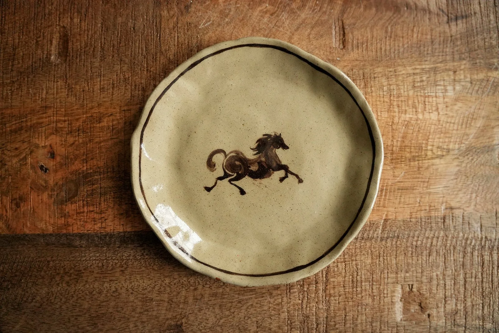 Dakota Horse Bread & Butter Plate.JPG