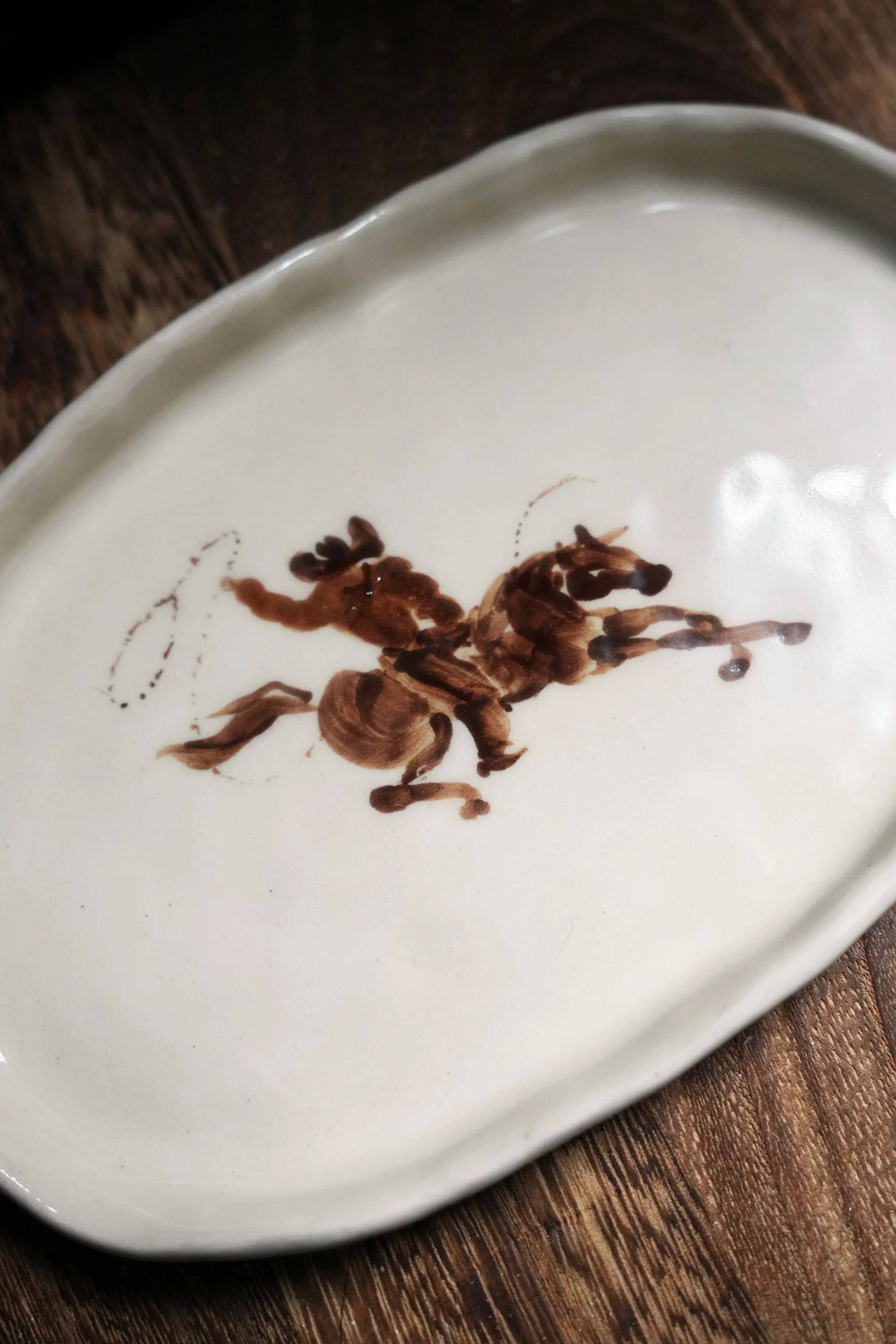 Lasso Cattleman Dish Cowboy Crockery.jpg