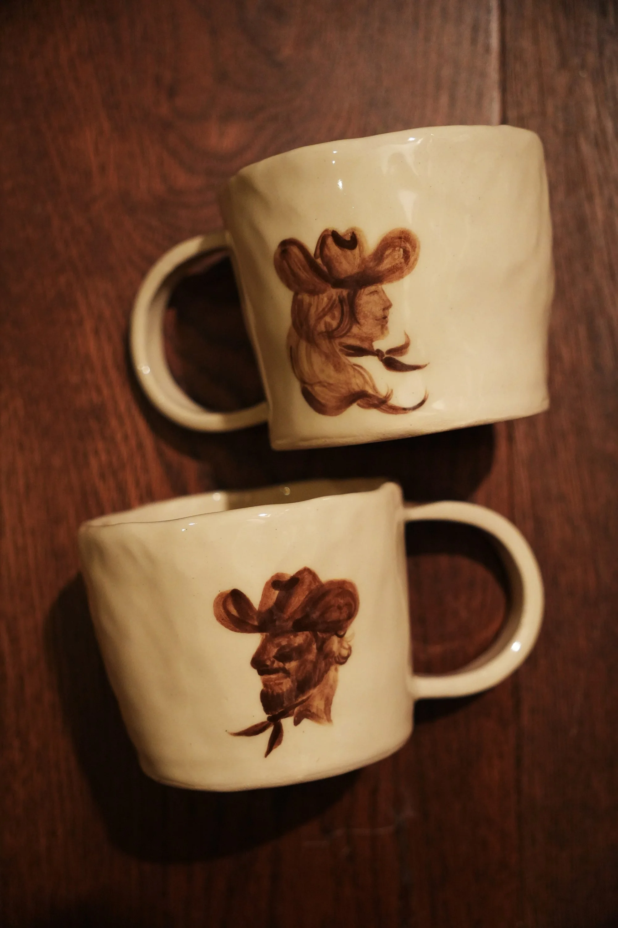 Cowboy Cowgirl Profile Mugs.jpg