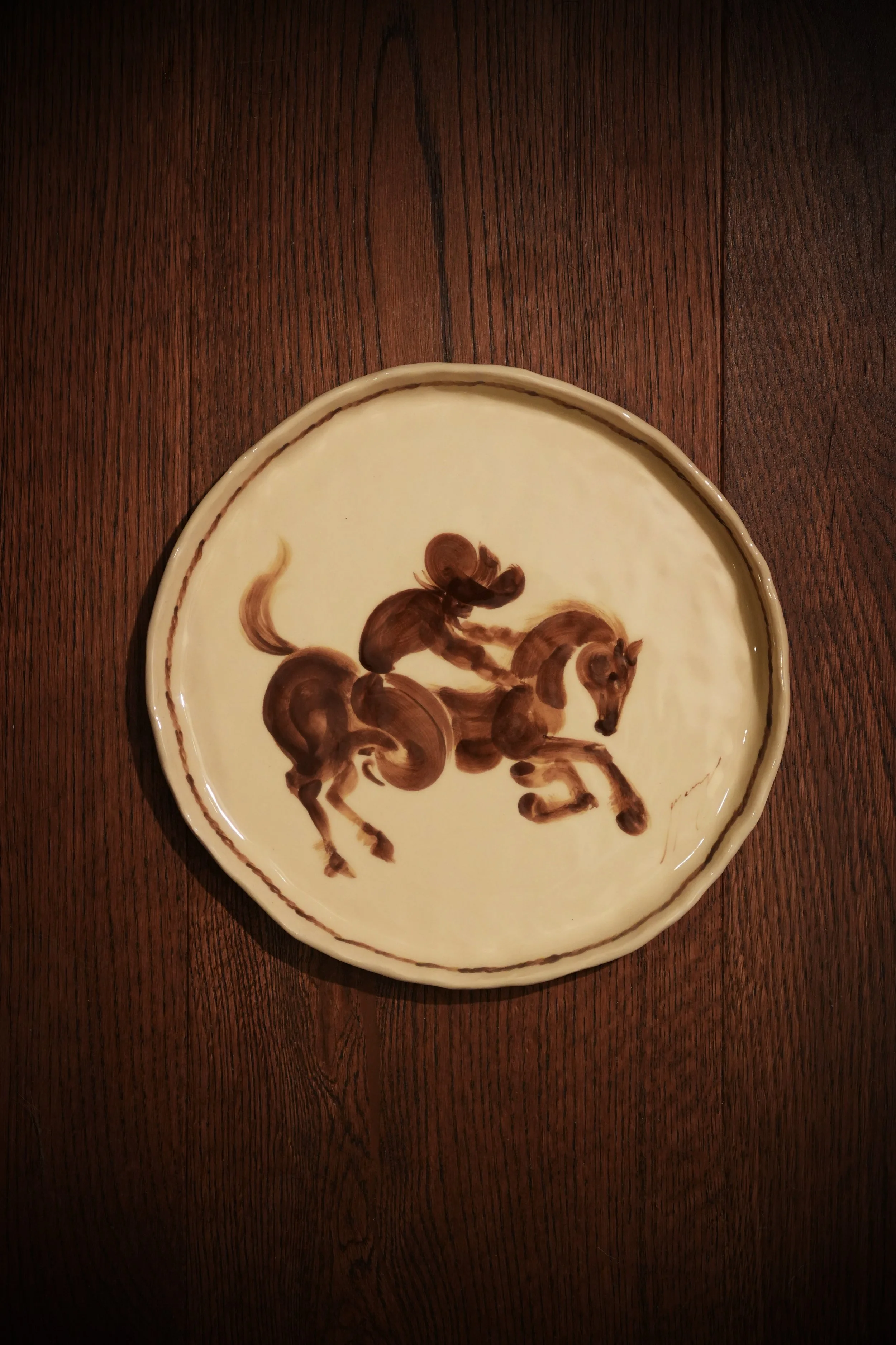 Gaucho, Artist Edition 9” Plate