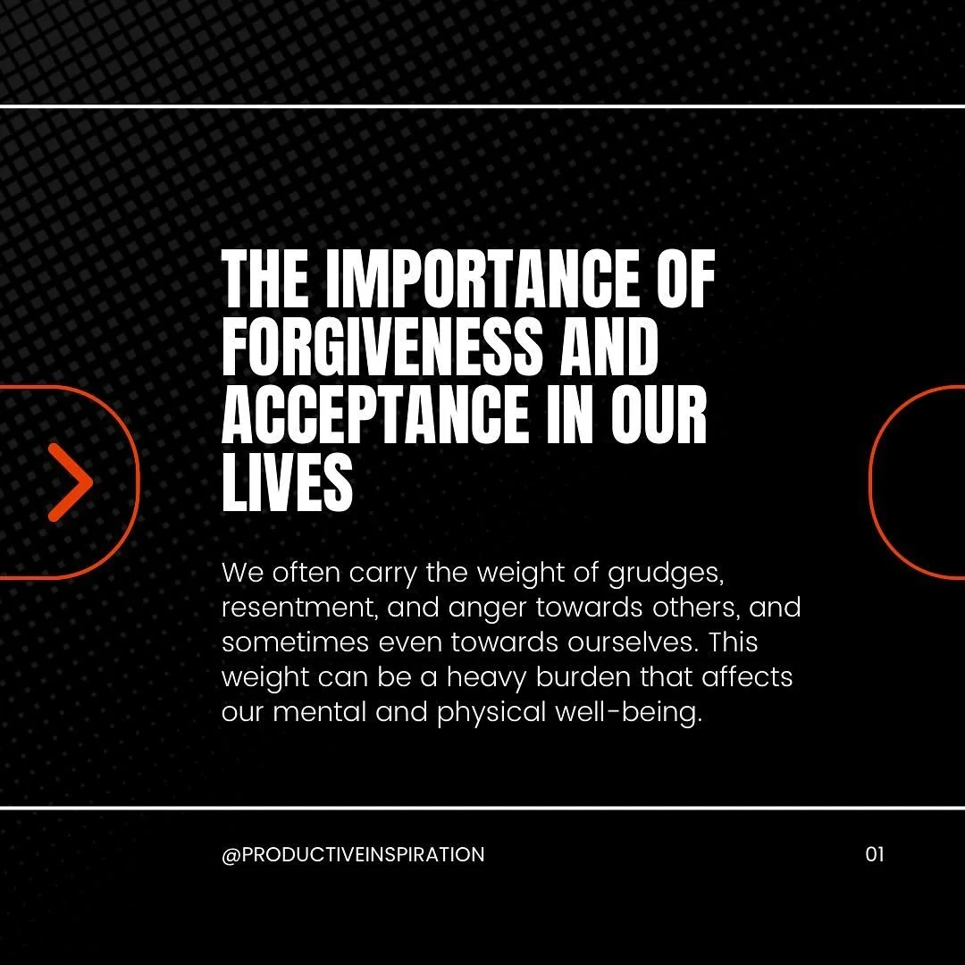 Forgiveness and Acceptance: Pathways to Inner Peace 🕊️

Forgiveness doesn&rsquo;t mean forgetting or condoning the hurtful actions of others. It&rsquo;s about freeing ourselves from the negative emotions that hold us back. When we forgive, we take a