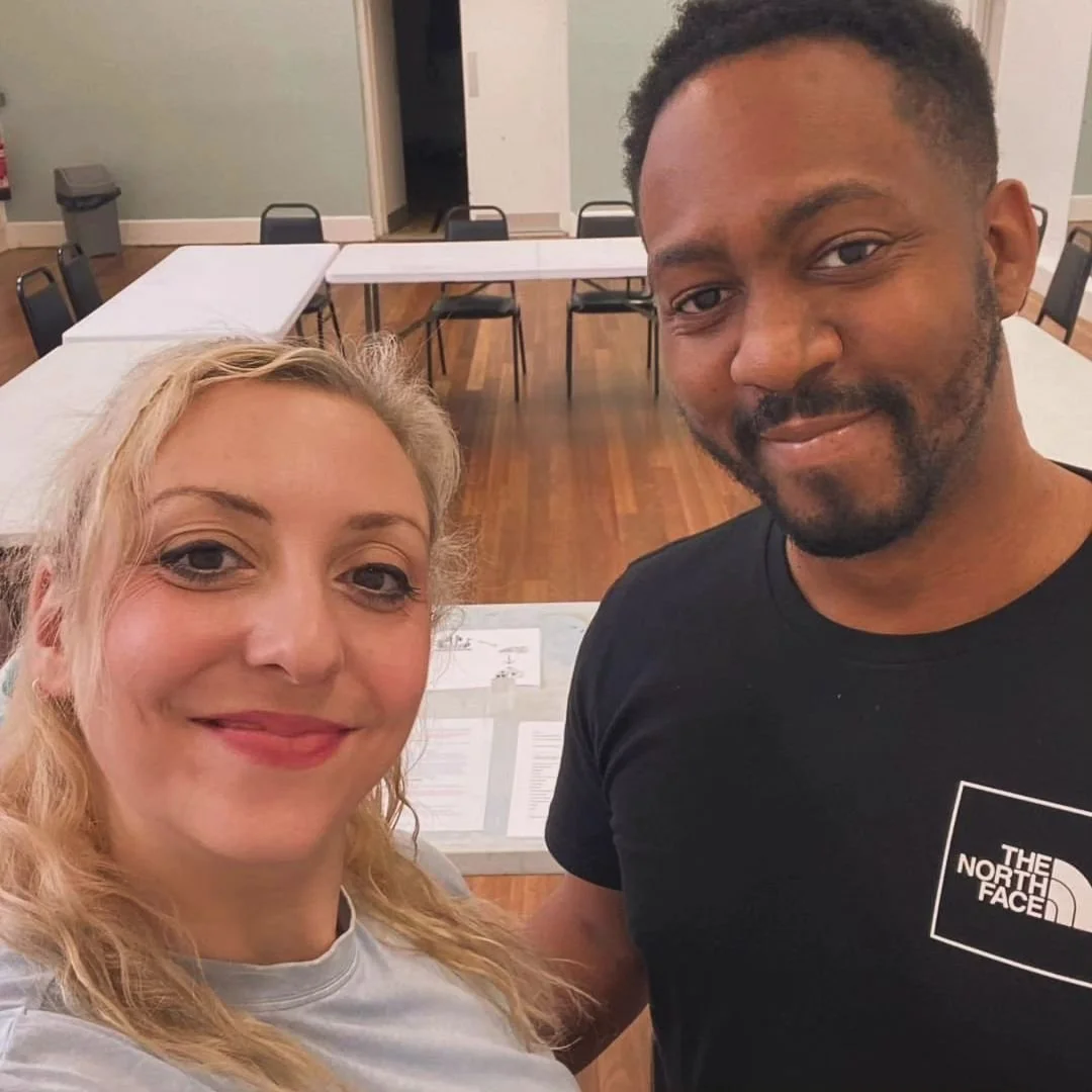 @vikinspireduk and I ran a Fire and Ice Viking workshop at @biltonhallcommunitytrustcio on Saturday night for a men&rsquo;s mental health event. 

We talked about the Viking voyage, sunstones, sisu and support networks (our crew!!) and how important 