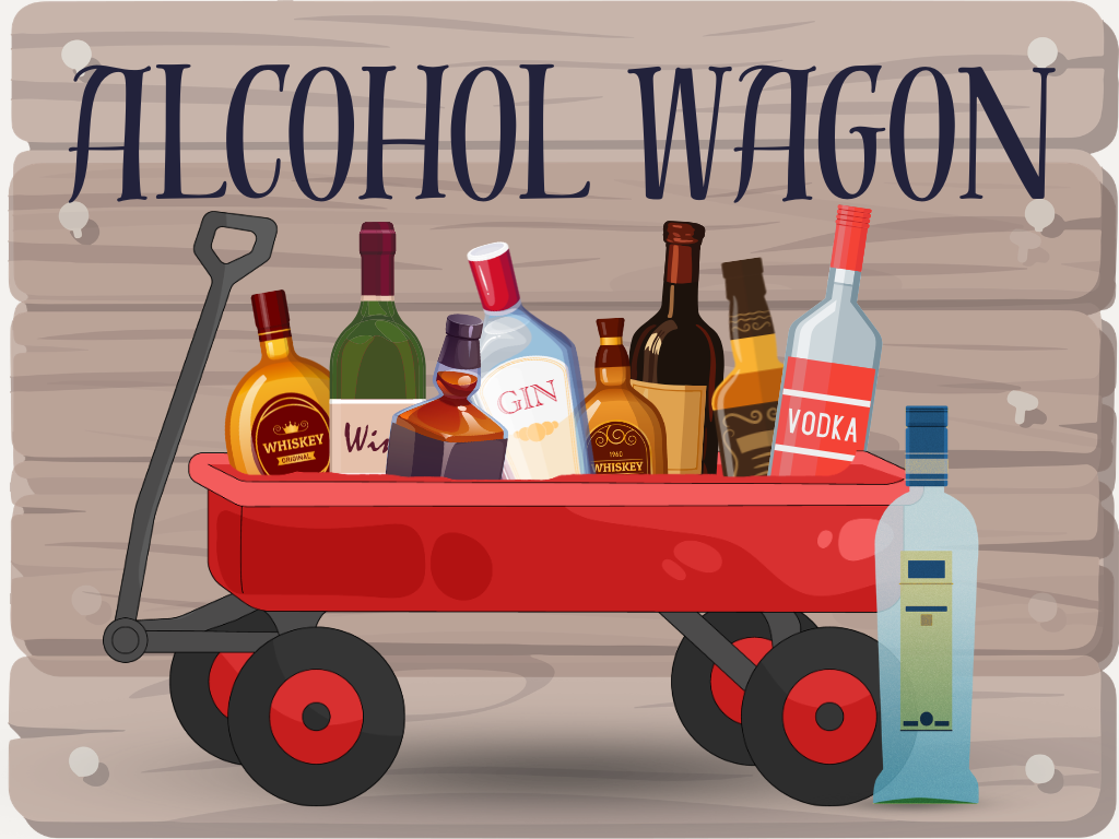 Alcohol Wagon Raffle