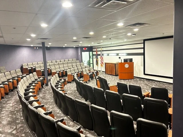 The Theater with tiered seating