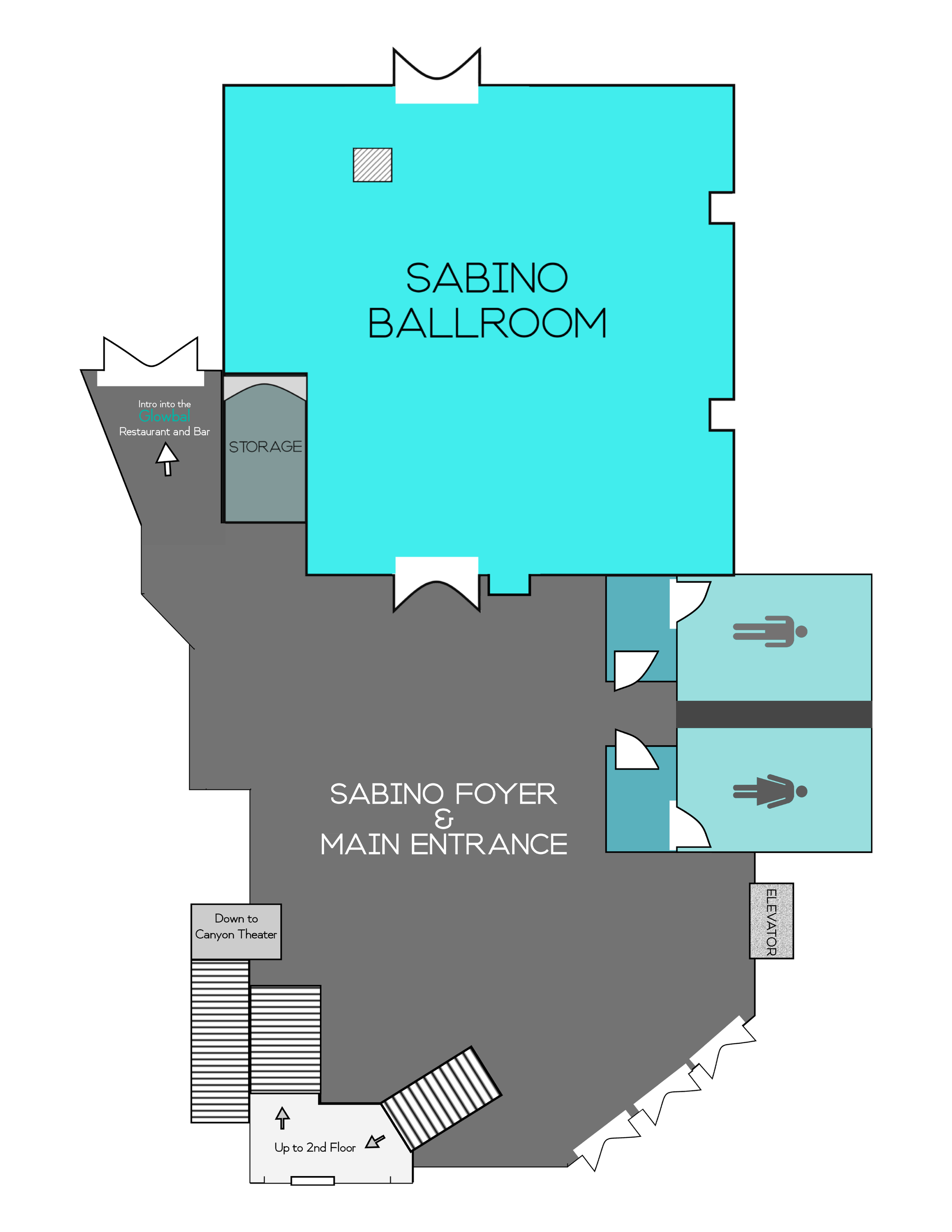 Sabino level floor plan