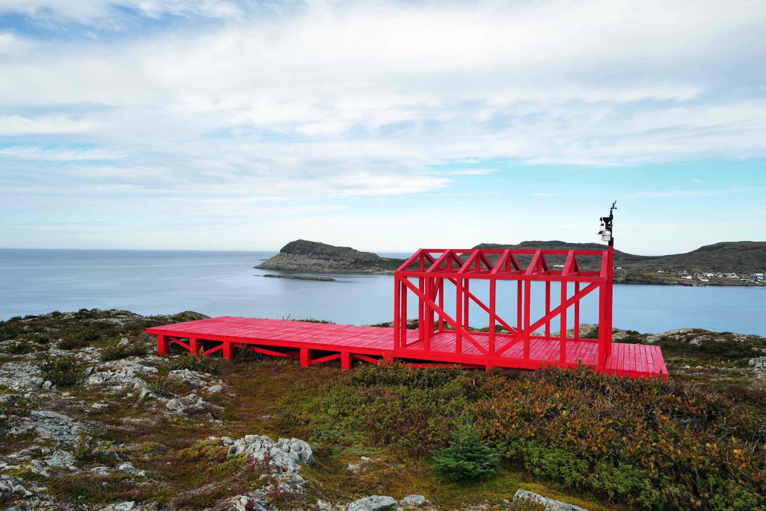 Liam Gillick, A Variability Quantifier (aka The Fogo Island Red Weather Station)