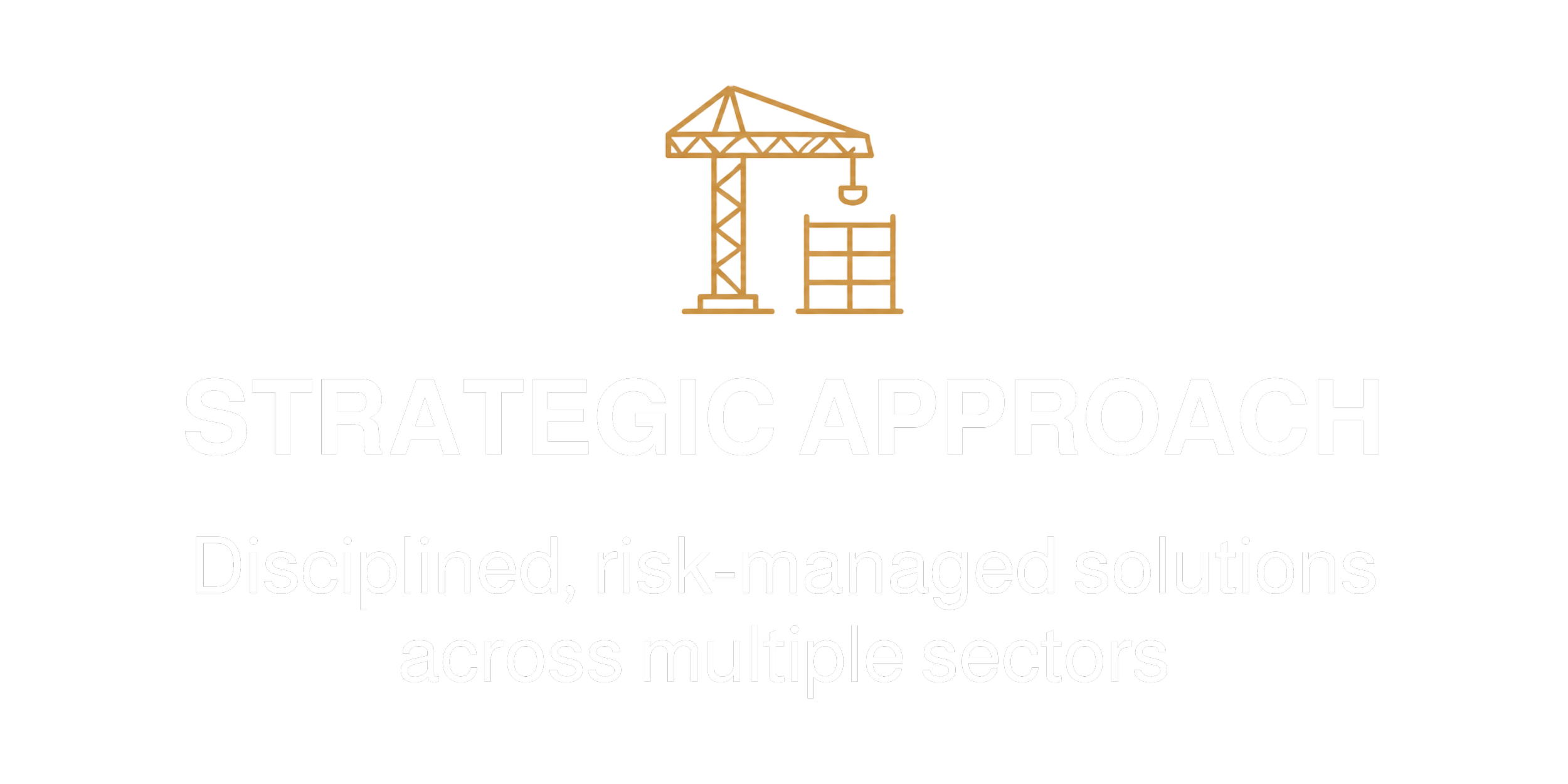 Strategic Approach - Disciplined, risk-managed solutions across multiple sectors