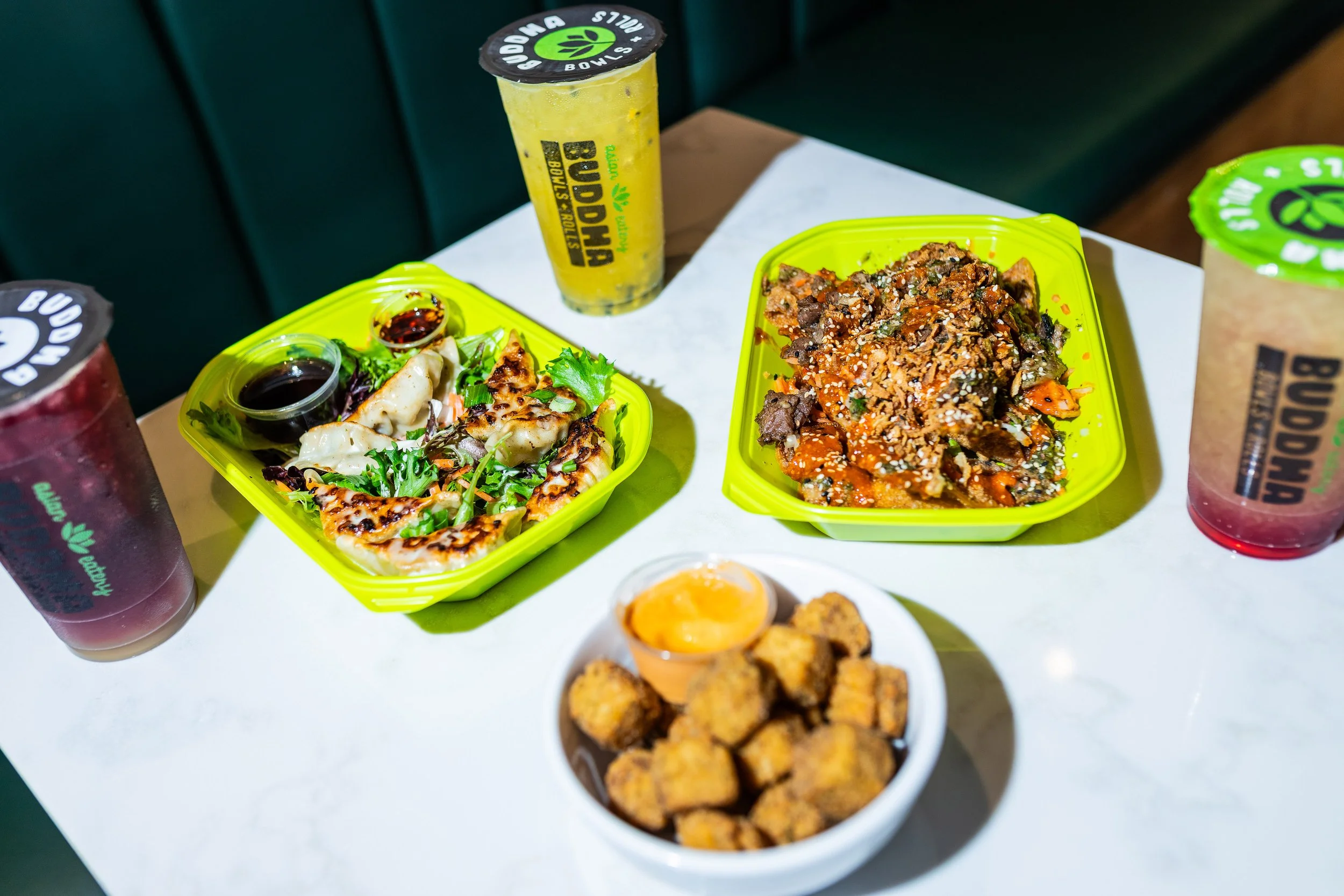 Happy Hour at Buddha Bowls and Rolls