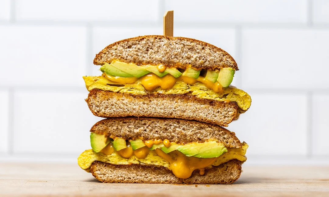 Avocado, Egg, and Cheese Breakfast Sandwich