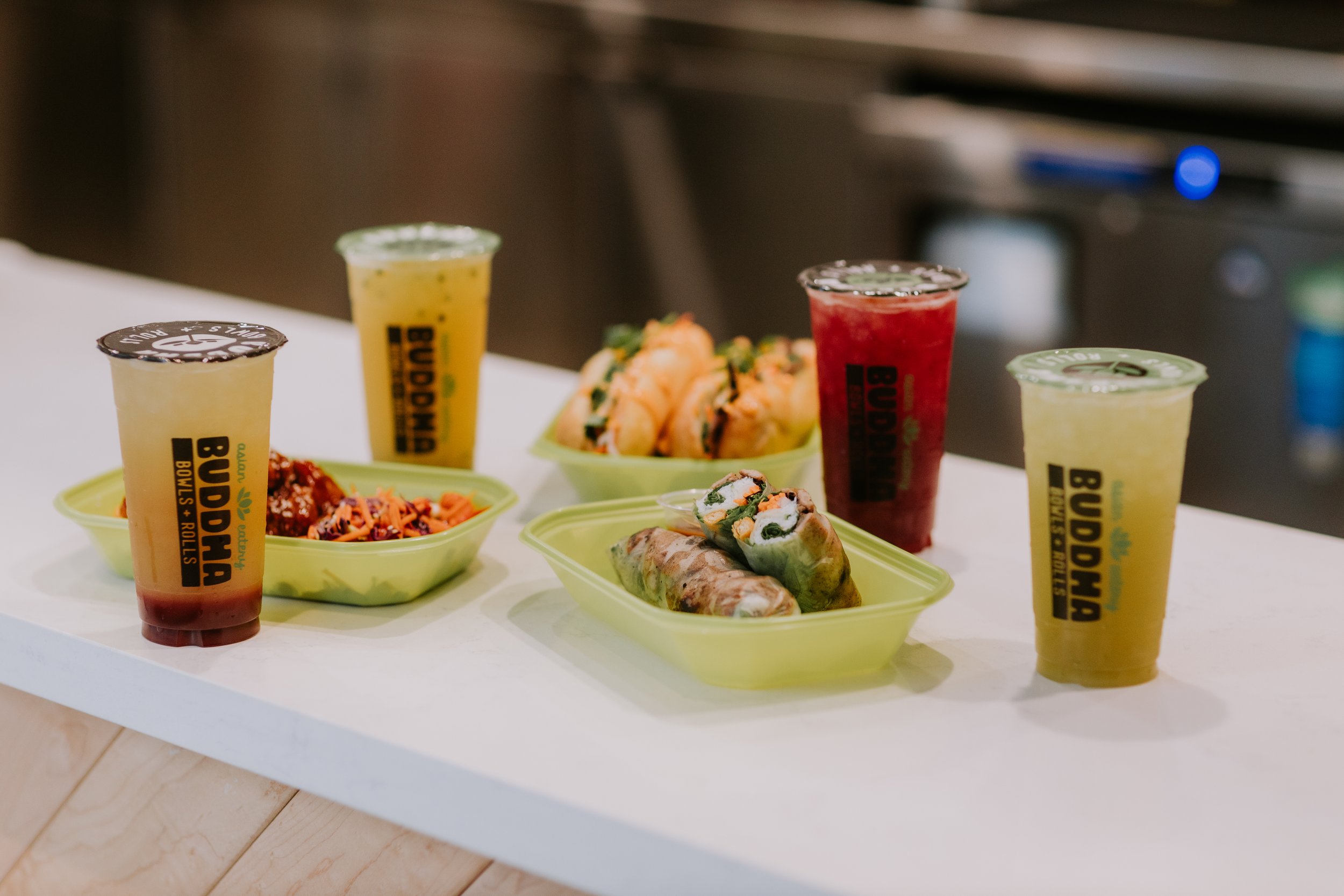 Buddha Bowls and Rolls