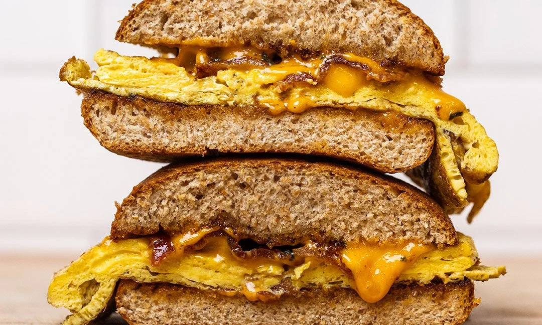 Bacon, Egg, and Cheese Breakfast Sandwich
