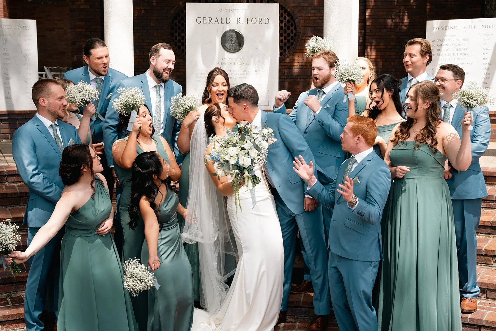 The Diamond Room Omaha Wedding | Grace &amp; Alex
