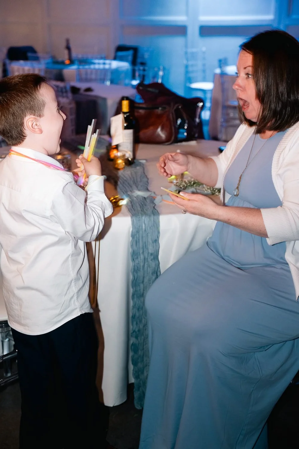 The dance floor stays full late into Grace and Alex's Omaha wedding reception