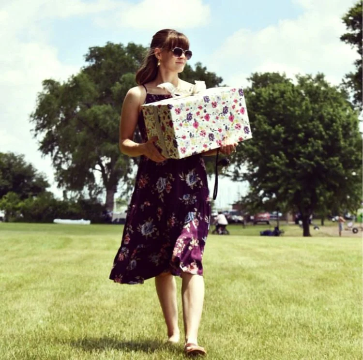 Hannah McQuay, lead photographer and social media lead at Fox Brush Films in Wausa, Nebraska.