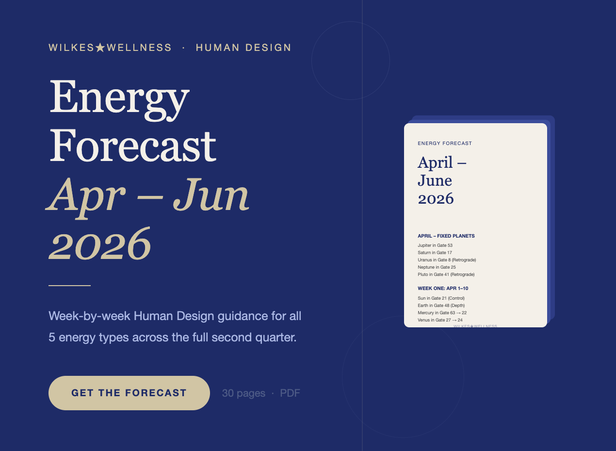 Energy Forecast April - June 2026