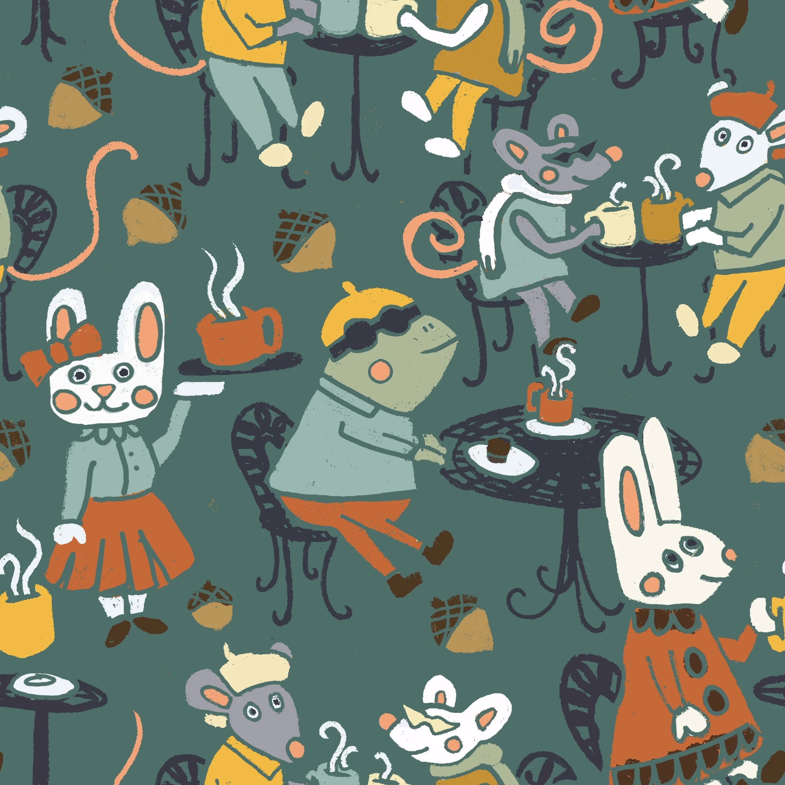 pond friends - autumn in paris