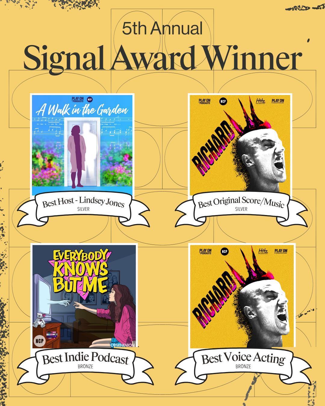 Next Chapter Podcasts bring home 4 trophies at this year's Signal Awards