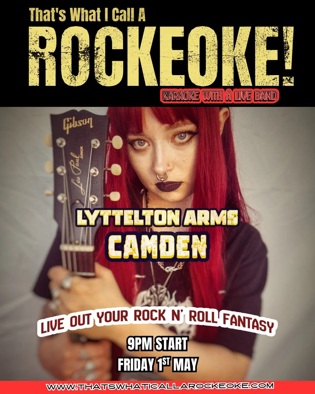 That&rsquo;s What i Call A Rockeoke&rsquo; is returning to Camden @lytteltonarms_camden

📍Friday 1st May
📍8.30pm Sign-Up Opens
📍9pm -11.30pm Rockeoke

*Be there early to avoid disappointment.

With over 125 songs to choose from, We&rsquo;ve got Hi