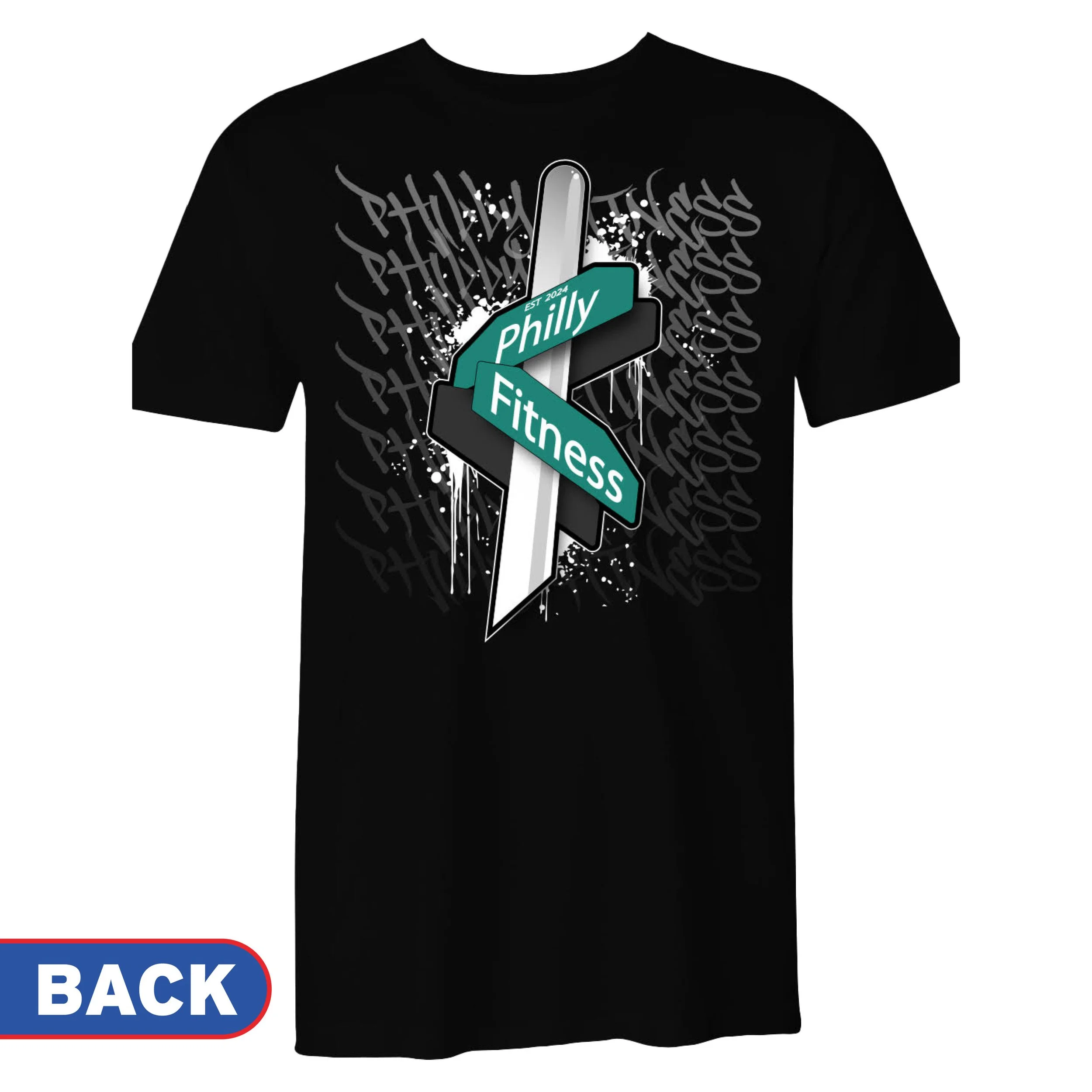 PhillyFitness_Graffiti T-Shirt_Back.jpg