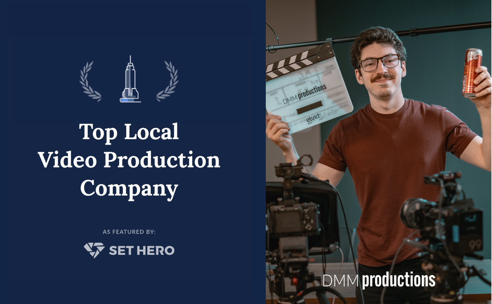 DMM Production’s Named Top Video Production Company in Minneapolis by Set Hero