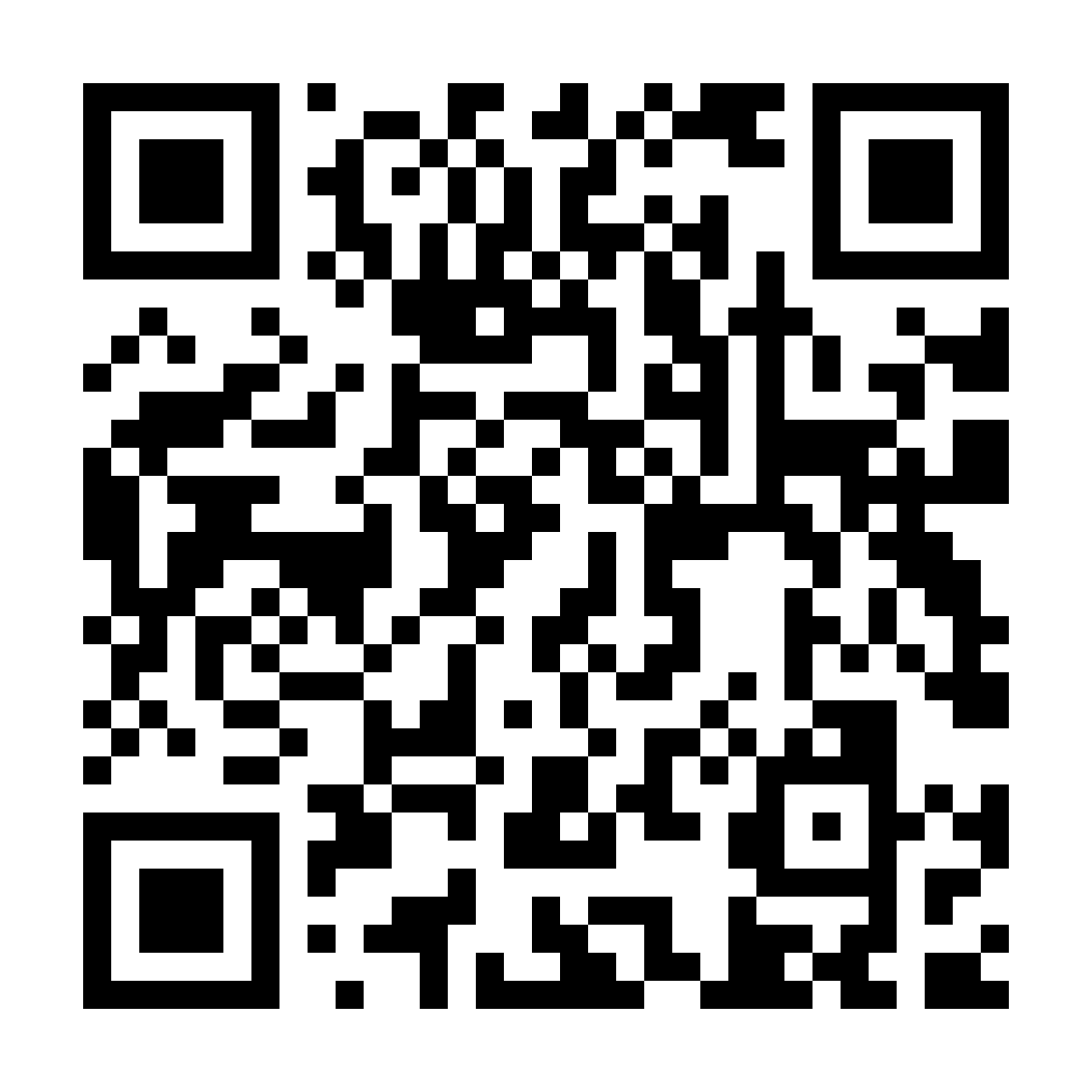 QR code that links to the English Highland Park Place of Remembrance Design Survey