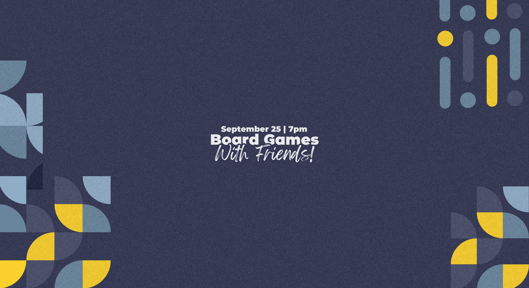 Community Class: Board Games With Friends