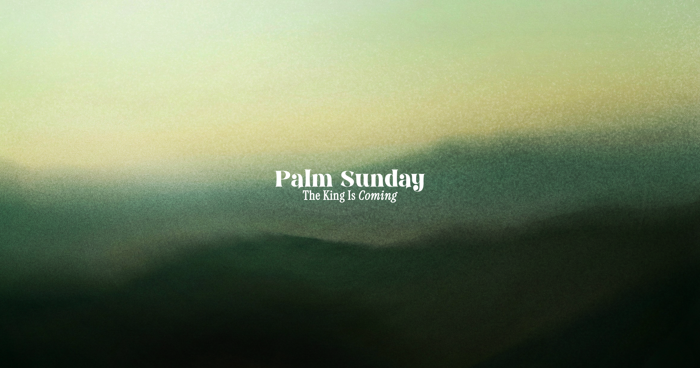 Palm Sunday