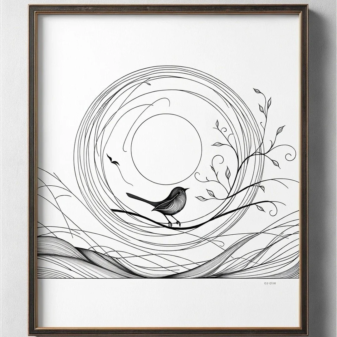 WREN'S SONG
Joy and presence, two virtues we sometimes forget along our life's march, brought to the fore again by this small being named Elia Wren &ndash; they are the heart of this minimalist art. It begins with a single wren, its small form captur