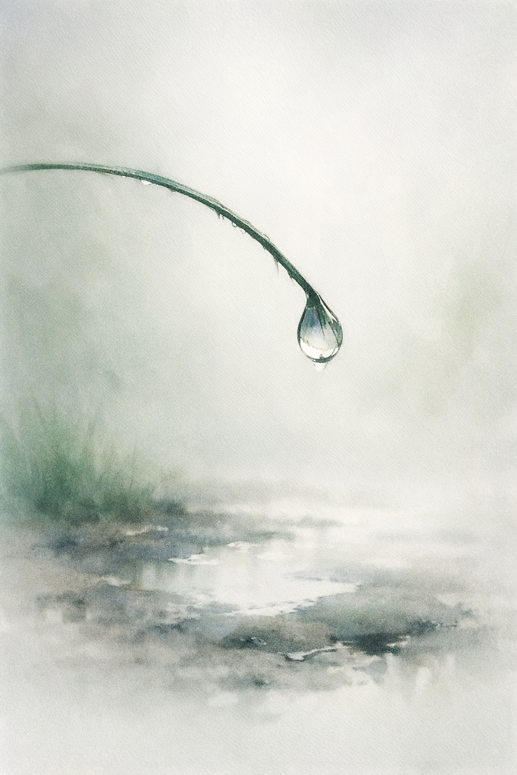 Weight lifted by rain