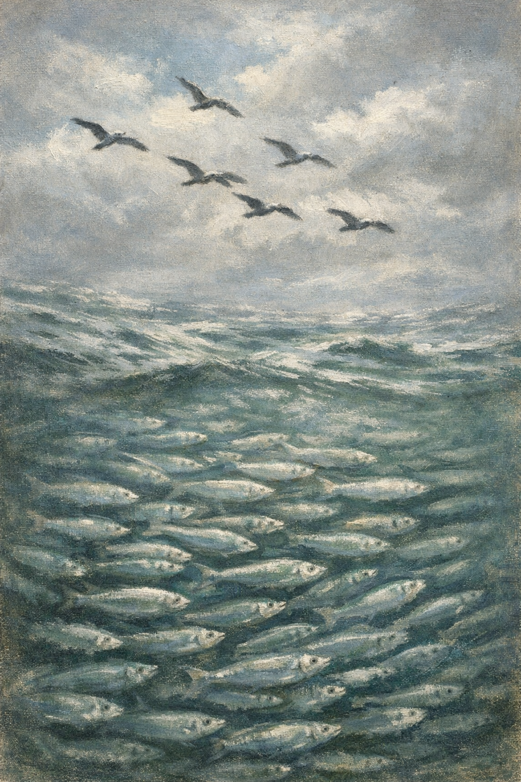 Aligning in broken weather